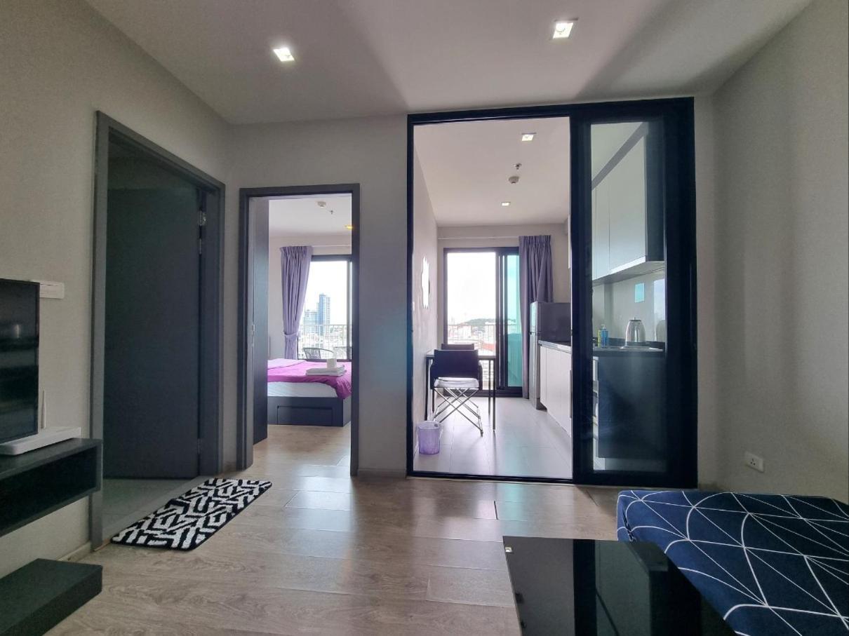 The Base Condo Center Of Pattaya Rooftop Swimming Pool Ngoại thất bức ảnh